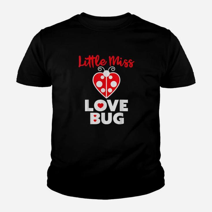 Love Valentine's Day Party Matching Cute Bug Heart Ladybug Youth T-shirt