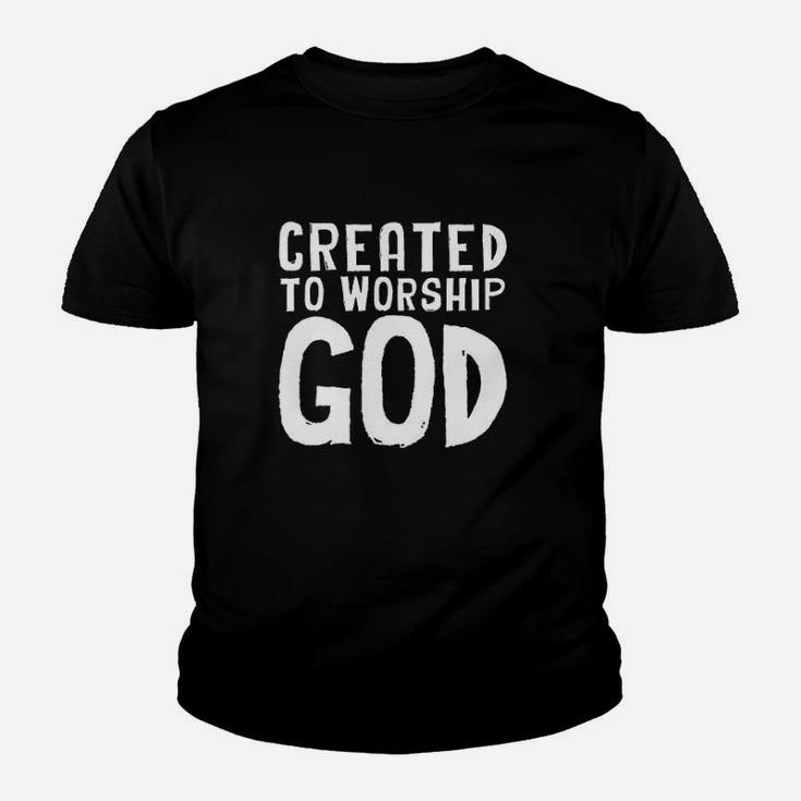 Lsa Apparel Created To Worship God Youth T-shirt