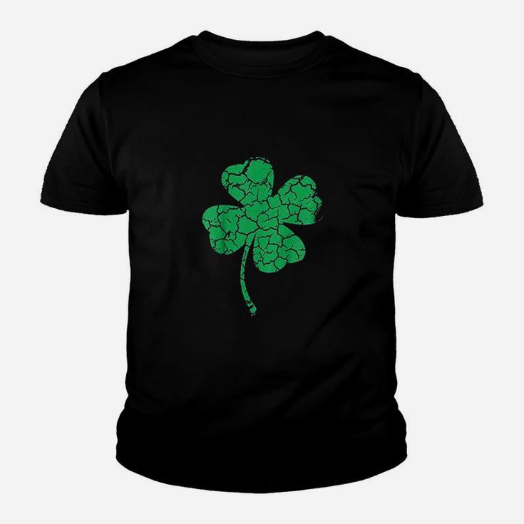 Lucky Four Leaf Clover St Patricks Day Youth T-shirt