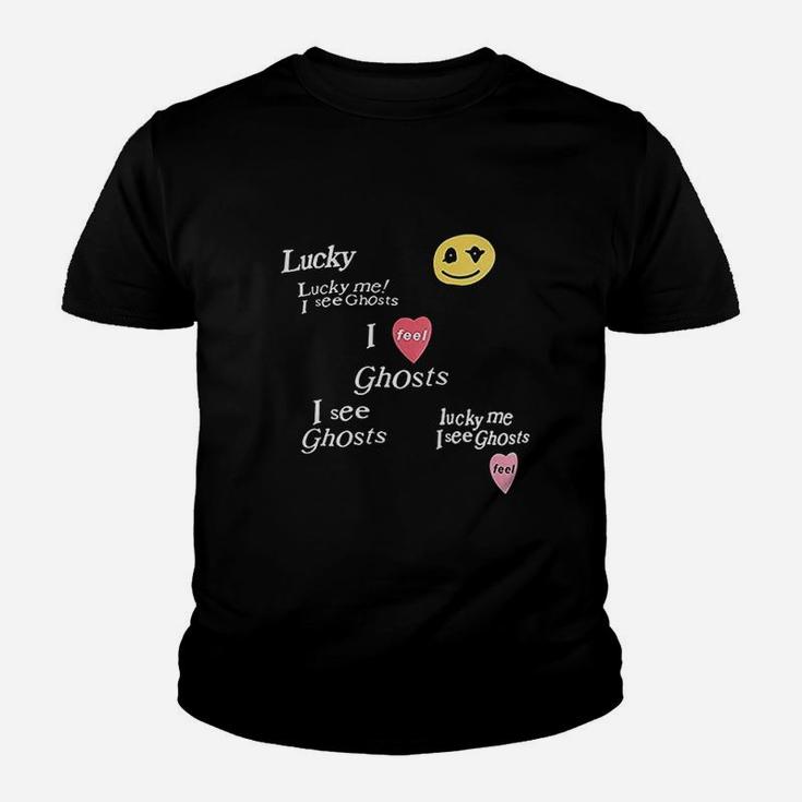Lucky Me I See Ghosts Youth T-shirt