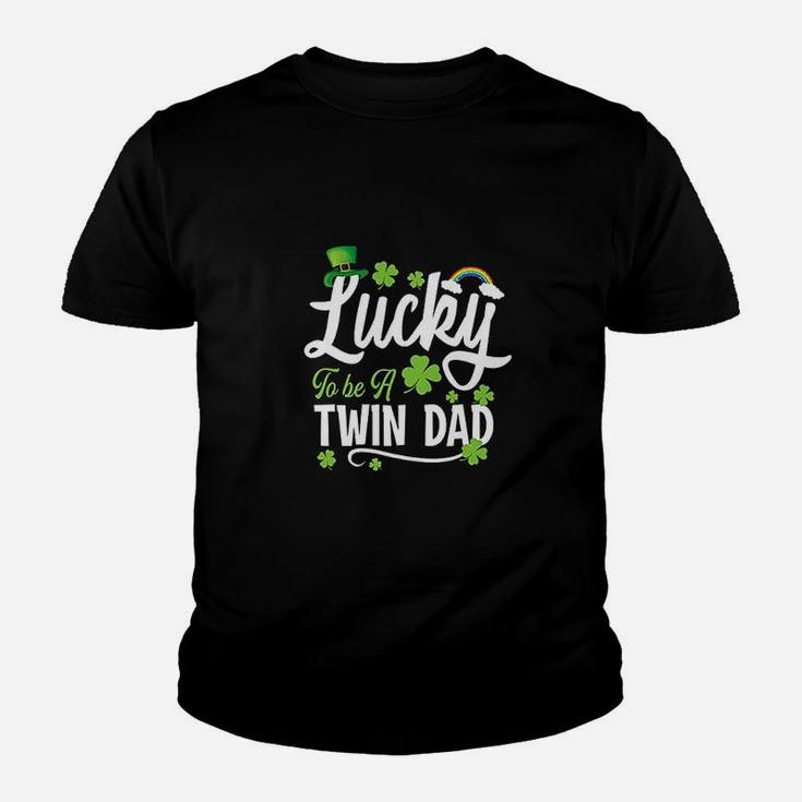 Lucky To Be A Dad Of Twins Youth T-shirt