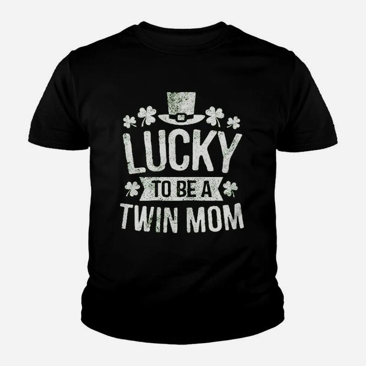 Lucky To Be A Twin Mom Youth T-shirt