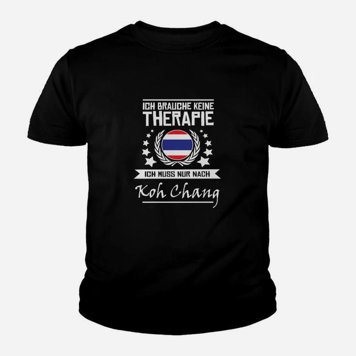 Lustiges Koh Chang Reise-Therapie Kinder Tshirt mit Thailand-Flagge