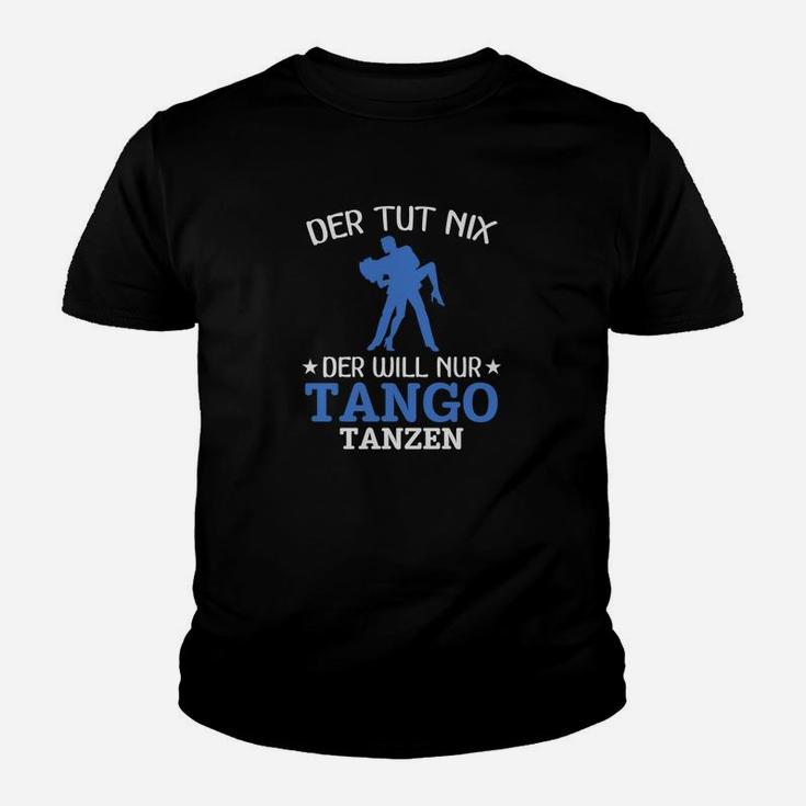 Lustiges Tango-Tänzer Kinder Tshirt, Spruch für Tanzbegeisterte