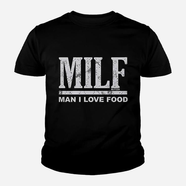 M Ilf - Man I Love Food Ladies Youth T-shirt