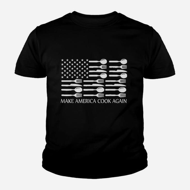 Make America Cook Again Cooking Chef Youth T-shirt