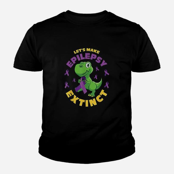 Make Epilepsy Extinct Dinosaur Youth T-shirt