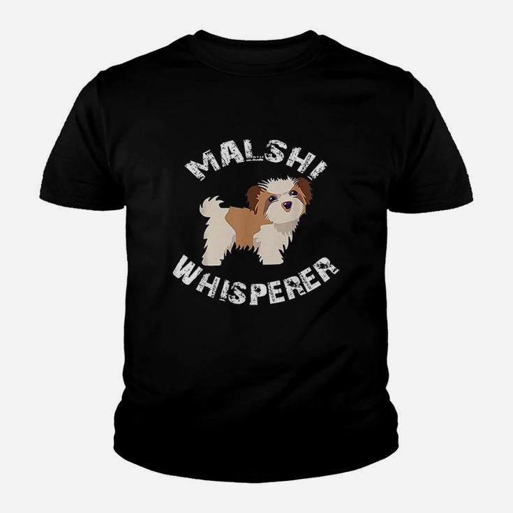 Malshi Whisperer Puppy Dog Youth T-shirt