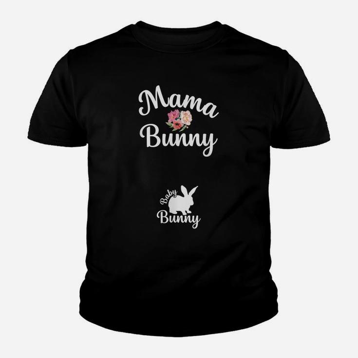 Mama Bunny Baby Bunny Pregnancy Announcement Easter Youth T-shirt