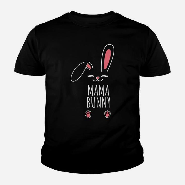 Mama Bunny Funny Matching Easter Bunny Egg Hunting Youth T-shirt