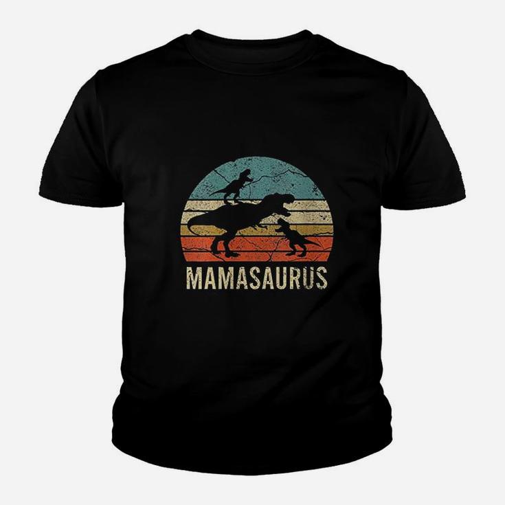 Mama Dinosaur Funny Youth T-shirt