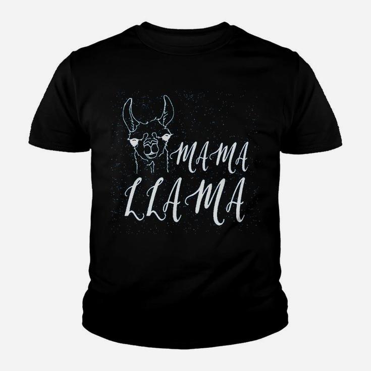 Mama Llama White Youth T-shirt