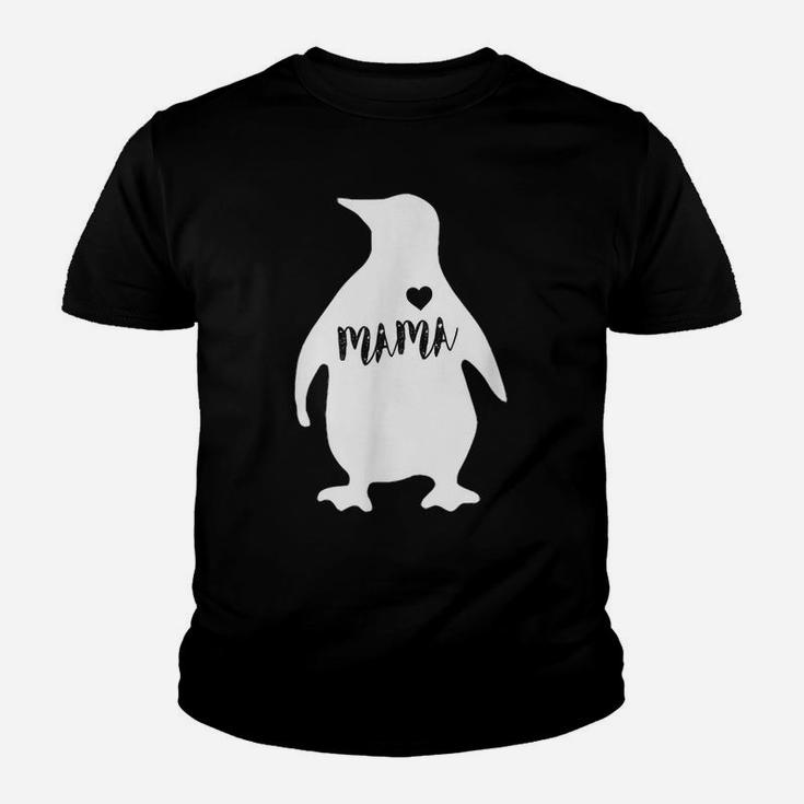 Mama Penguin Shirt - Cute Mothers Day Gift For Mom Youth T-shirt