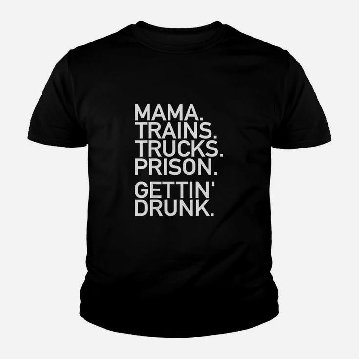 Mama Trains Trucks Youth T-shirt