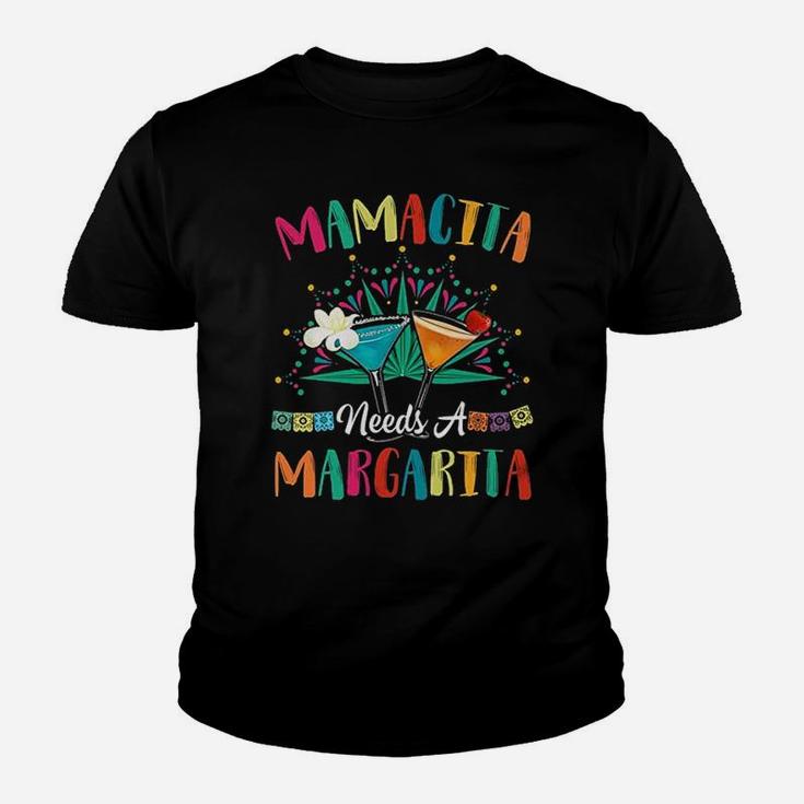 Mamacita Needs A Margarita Cinco De Mayo Youth T-shirt