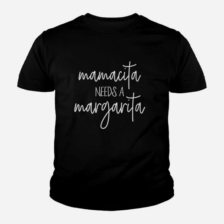 Mamacita Needs A Margarita Funny Mom Drink Gift Youth T-shirt