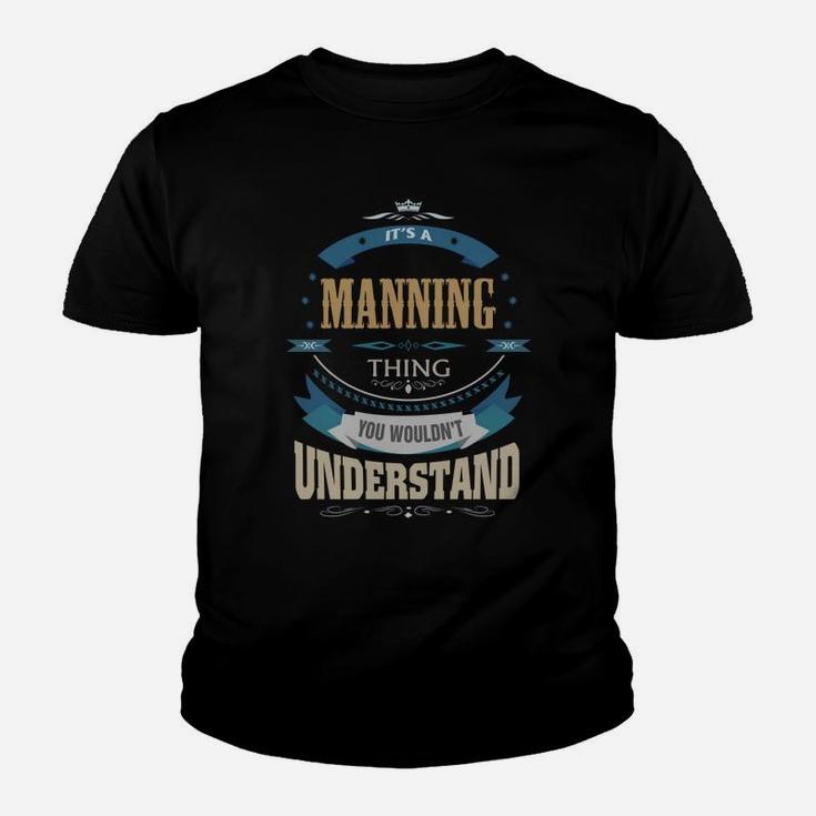 Manning, It's A Manning Thing Youth T-shirt
