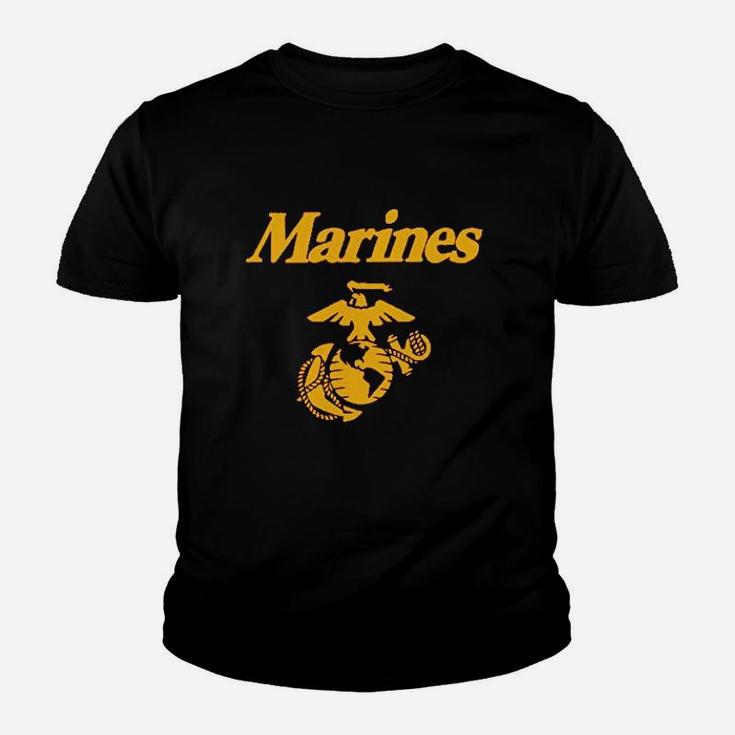 Marines With Eagle Youth T-shirt