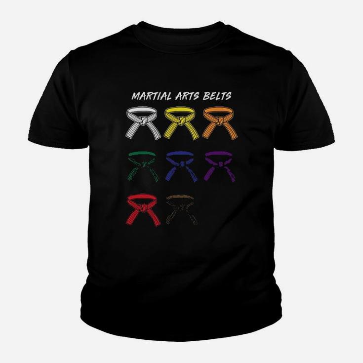 Martial Arts Karate Black Belt Youth T-shirt
