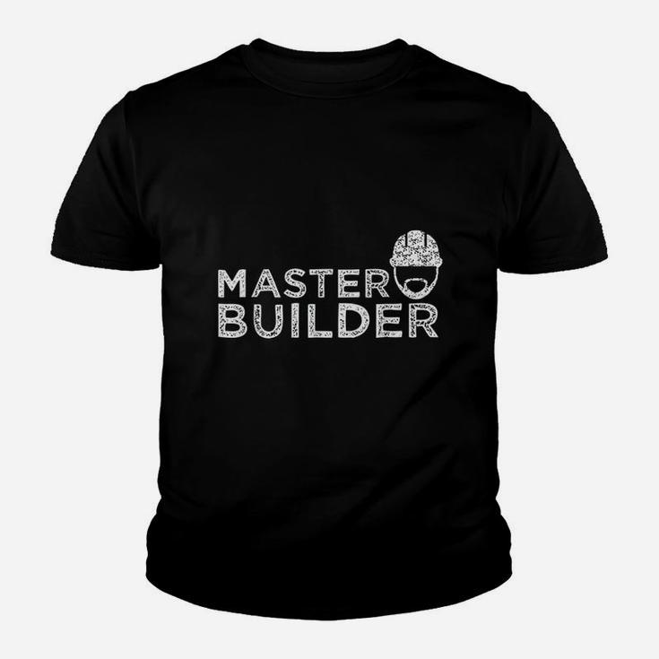 Master Builder For Construction Dad Youth T-shirt