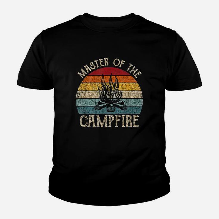 Master Of The Campfire Camping Youth T-shirt