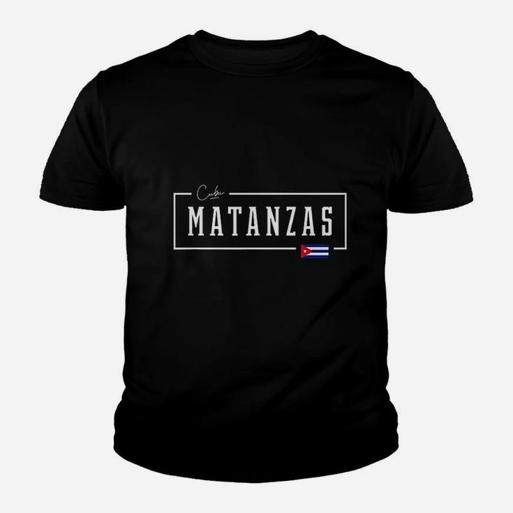 Matanzas City Cuba Cuban Flag Youth T-shirt