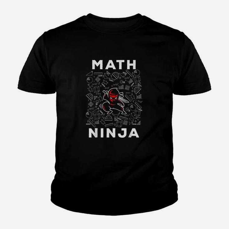 Math Ninja Mathematics Geek Gift Youth T-shirt