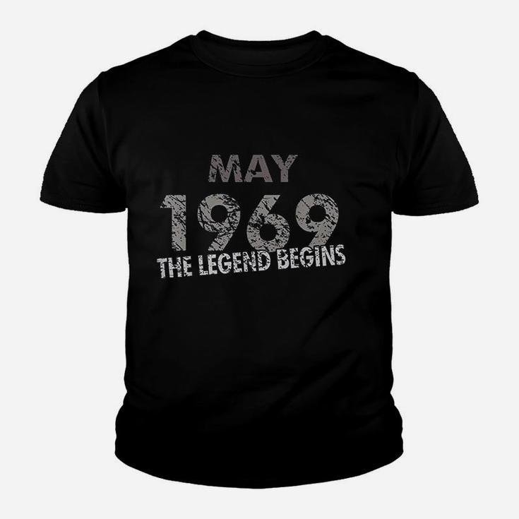 May 1969 The Legend Begins Youth T-shirt