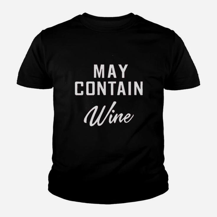 May Contain Wine Youth T-shirt