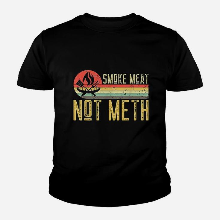Meat Not Bbq Grill Grilling Vintage Youth T-shirt