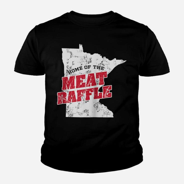 Meat Raffle Shirt Where Dreams Come Vintage Minnesota Raglan Baseball Tee Youth T-shirt