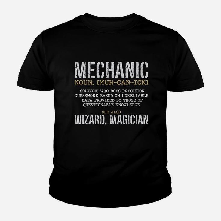 Mechanic Definition Youth T-shirt