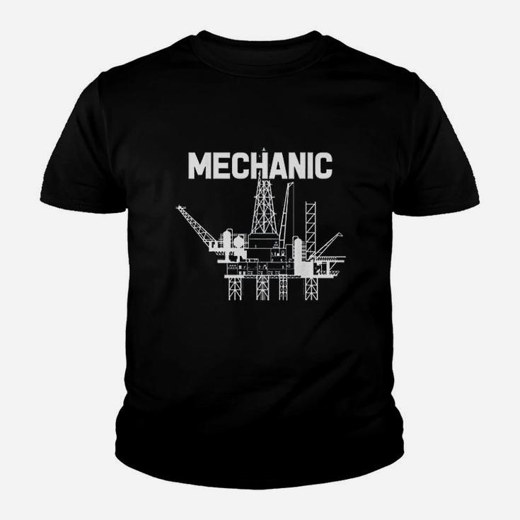 Mechanic Welders Offshore Oil Drilling Rig Youth T-shirt