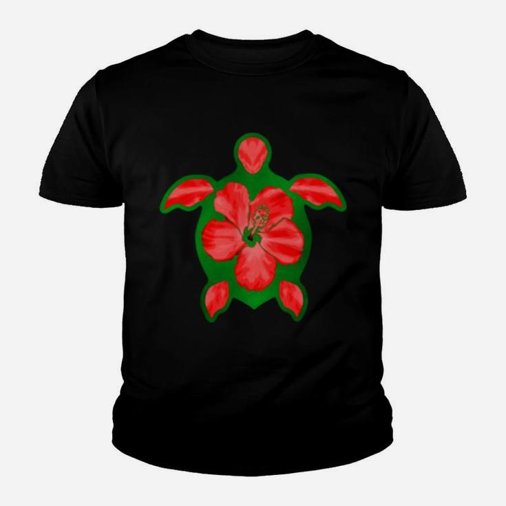 Mele Kalikimaka Hawaii Honu Turtles Youth T-shirt