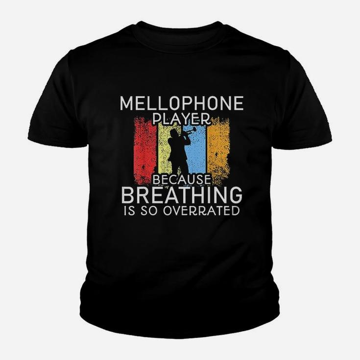 Mellophone Player Breathing Mellophonist Youth T-shirt