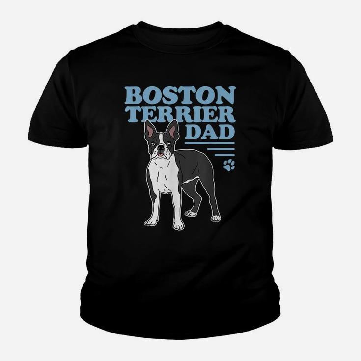 Mens Boston Terrier Dad Dog Owner Boston Terrier Youth T-shirt