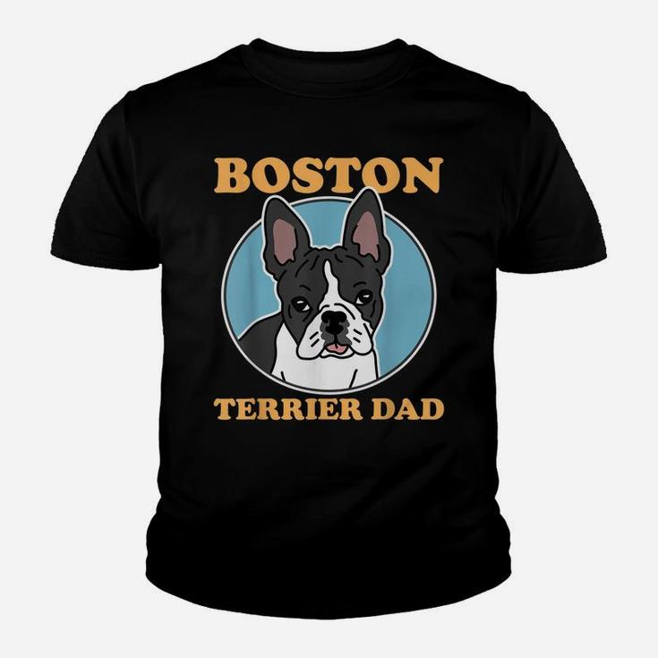 Mens Boston Terrier Dad | Dog Owner Boston Terrier Youth T-shirt