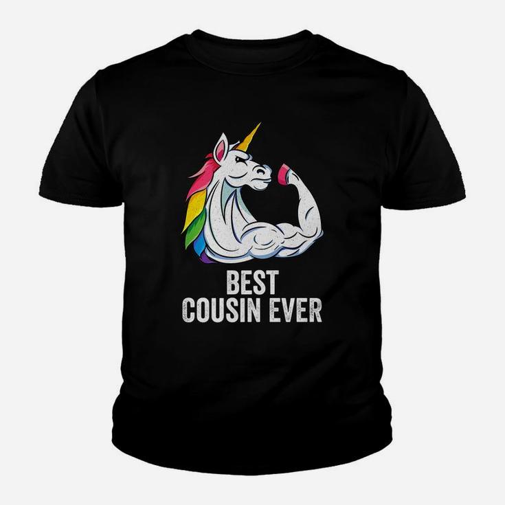 Mens Cute Unicorn Best Cousin Ever Apparel, Cousincorn Youth T-shirt