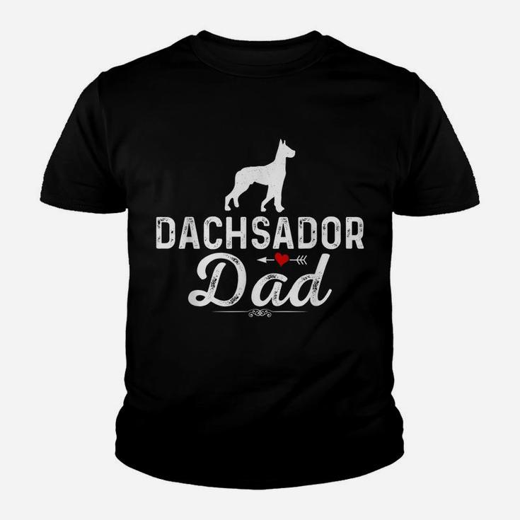 Mens Dachsador Dad Funny Dog Dad Best Pet Owner Dachsador Daddy Youth T-shirt