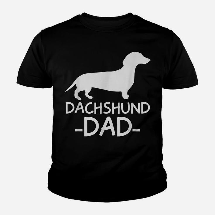 Mens Dachshund Dad Weiner Weenie Apparel Dog Lover Holder Design Youth T-shirt