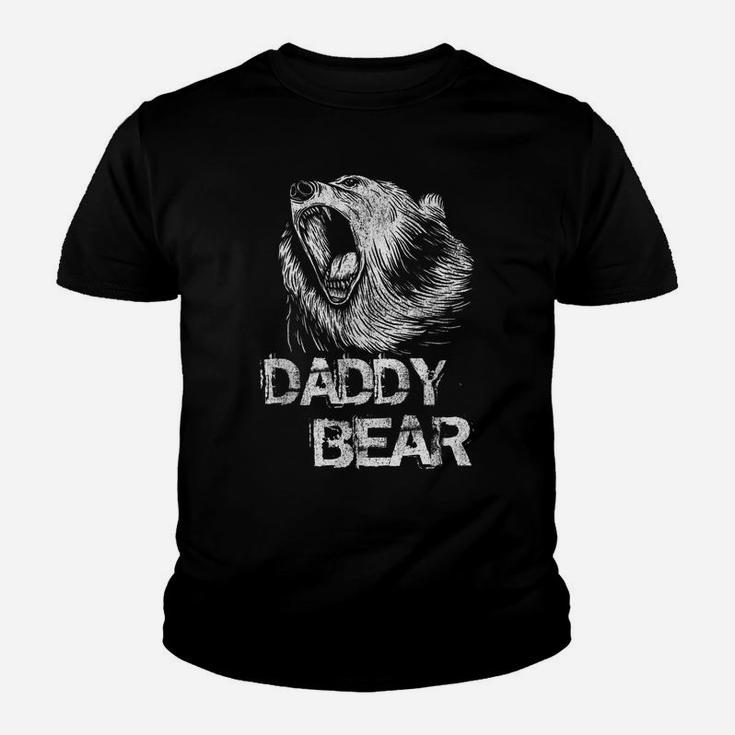 Mens Daddy Bear Funny Tee Father's Day Papa Daddy Father Gift Youth T-shirt