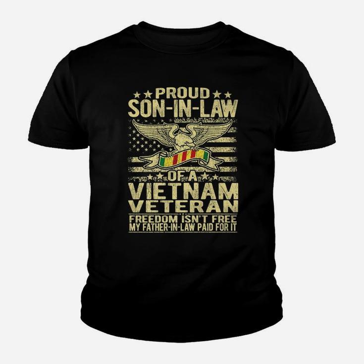 Mens Freedom Isn't Free Proud Son-In-Law Of Vietnam Veteran Gift Youth T-shirt
