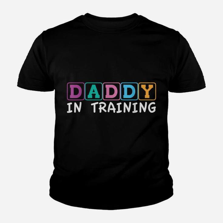 Mens Funny Expecting Father  Daddy In Training Gift Tee Youth T-shirt