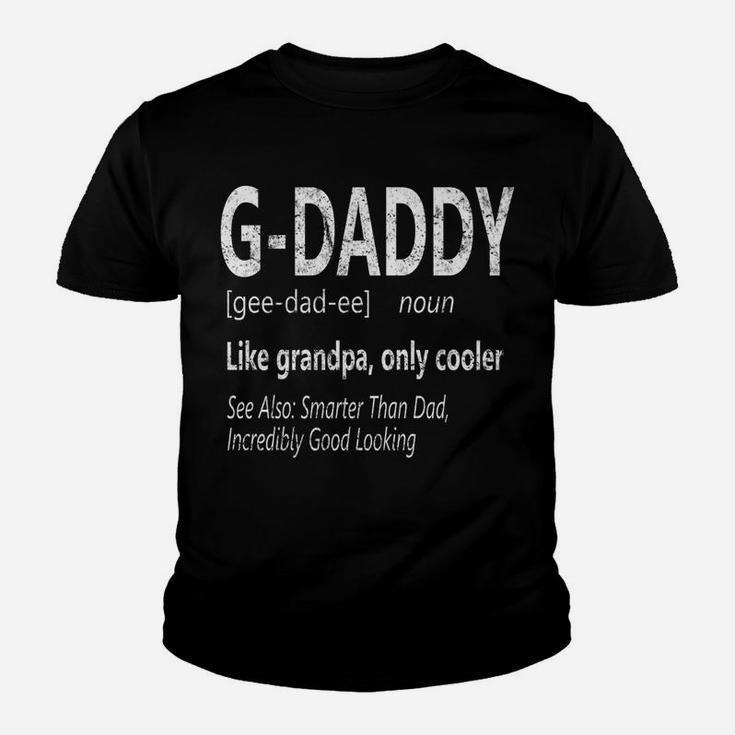 Mens G-Daddy Like Grandpa Only Cooler Tshirt Gramps Gift Youth T-shirt