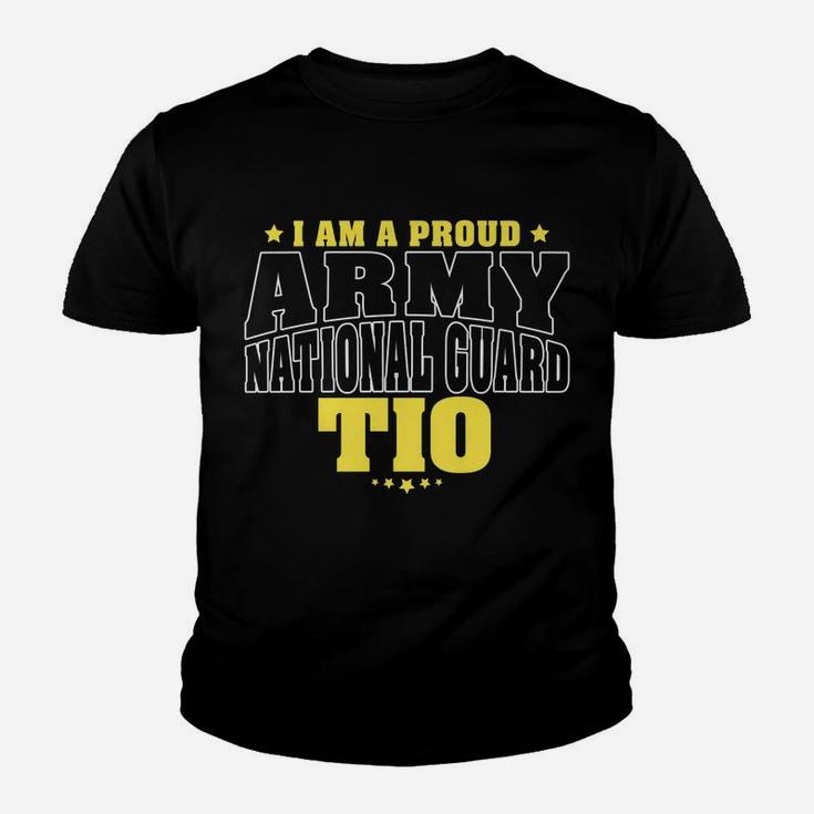 Mens I Am A Proud Army National Guard Tio - Military Uncle Family Youth T-shirt