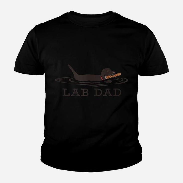 Mens Lab Dad Labrador Retriever Dog Owner Youth T-shirt