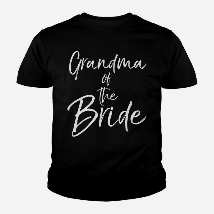 Mens Matching Bridal Party Gifts For Family Grandma Of The Bride Youth T-shirt