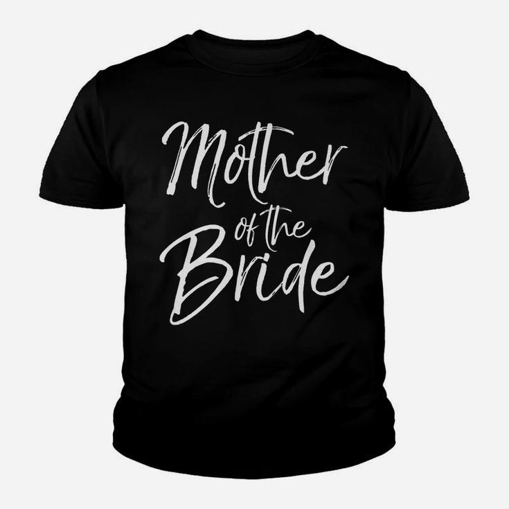 Mens Matching Bridal Party Gifts For Family Mother Of The Bride Youth T-shirt