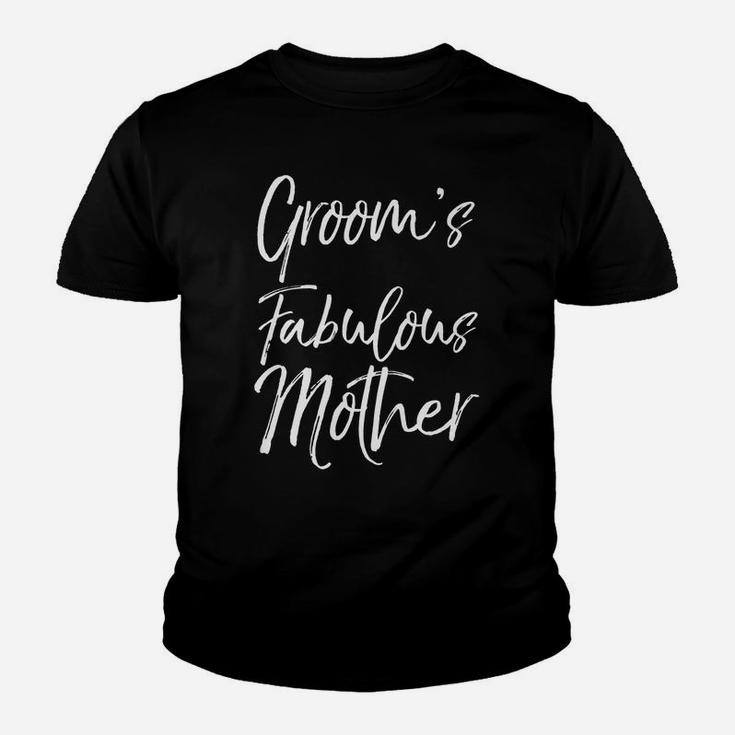 Mens Matching Family Bridal Party Gift Groom's Fabulous Mother Youth T-shirt