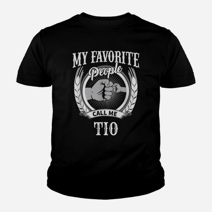 Mens My Favorite People Call Me Tio Mexican Spanish Uncle Youth T-shirt